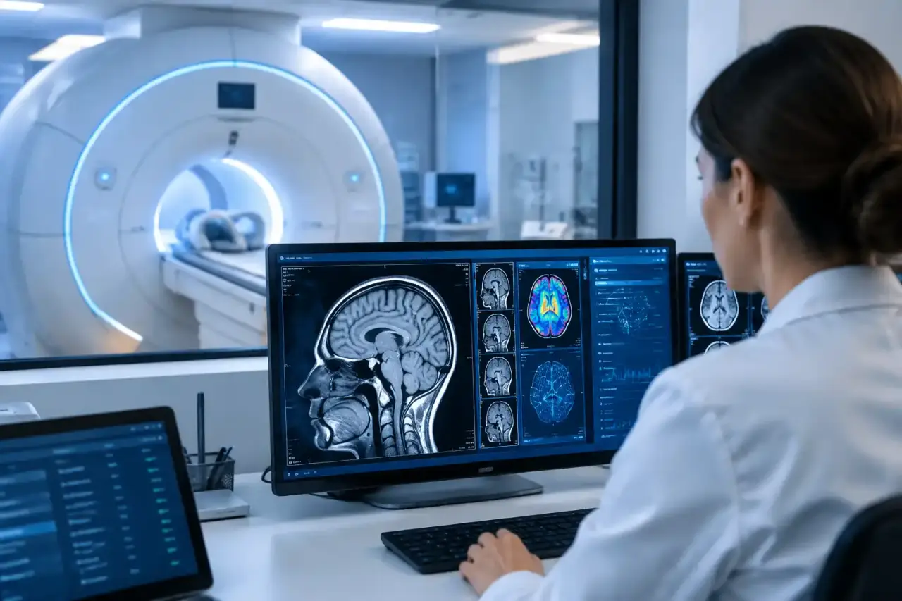 Système d’IRM à haut champ magnétique dans un environnement hospitalier