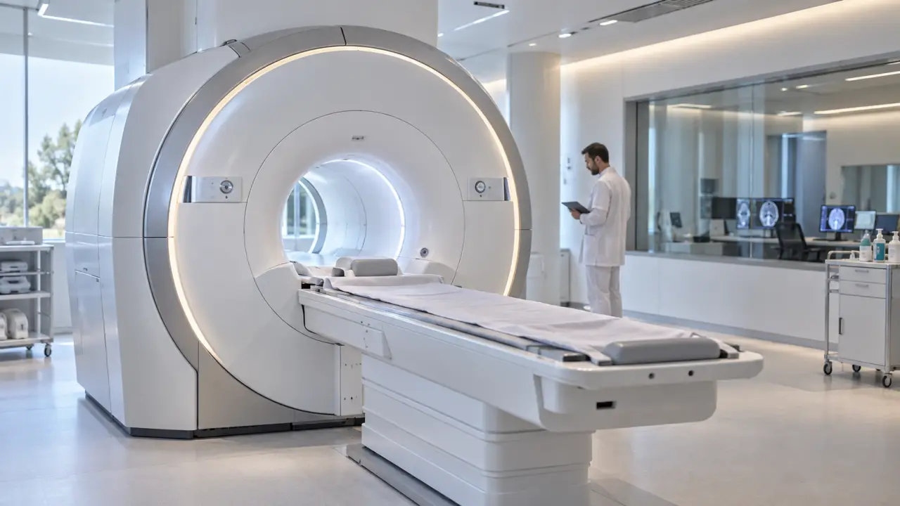 Système d’IRM à haut champ magnétique dans un environnement hospitalier