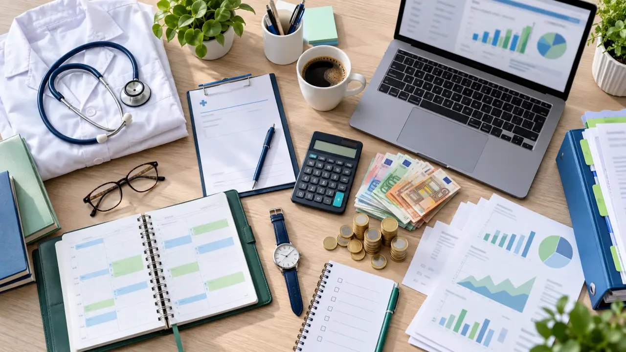 Médecin généraliste : le revenu réel dépend du statut, des charges et du temps de travail