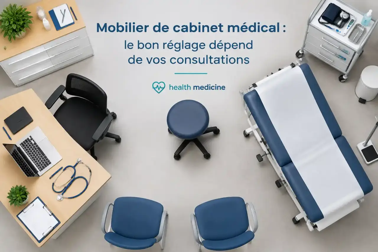 Mobilier de cabinet médical : le bon réglage dépend de vos consultations