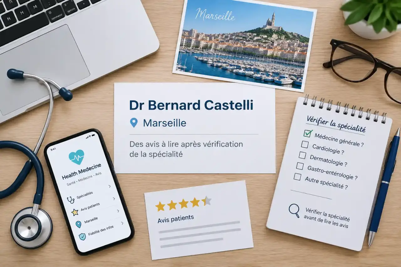 Dr Bernard Castelli à Marseille : des avis à lire après vérification de la spécialité